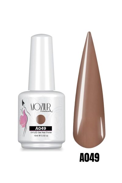 MOZIUR UV Led Kalıcı Oje 15ml A049
