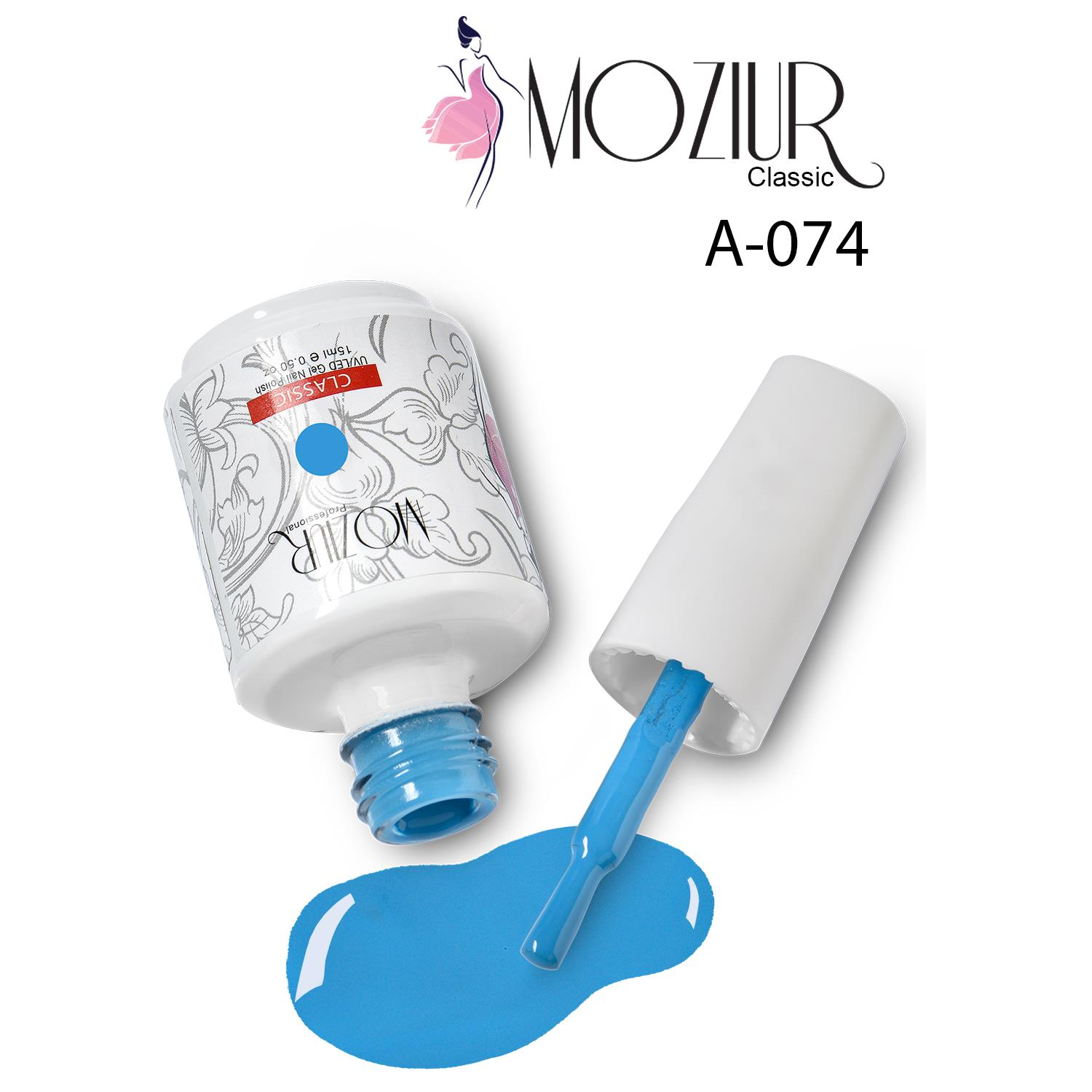 MOZIUR UV Led Kalıcı Oje 15ml A074