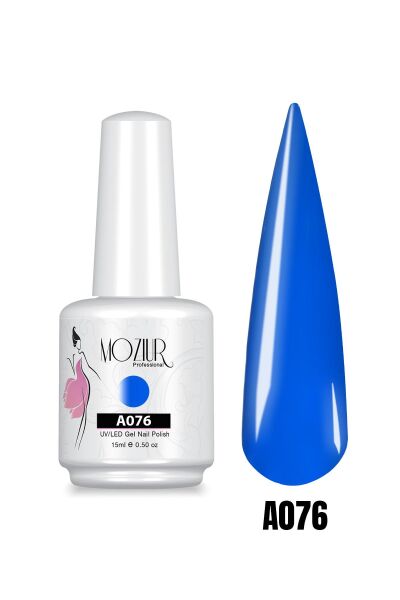 MOZIUR UV Led Kalıcı Oje 15ml A076
