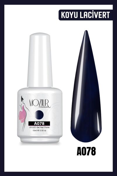 MOZIUR UV Led Kalıcı Oje 15ml A078
