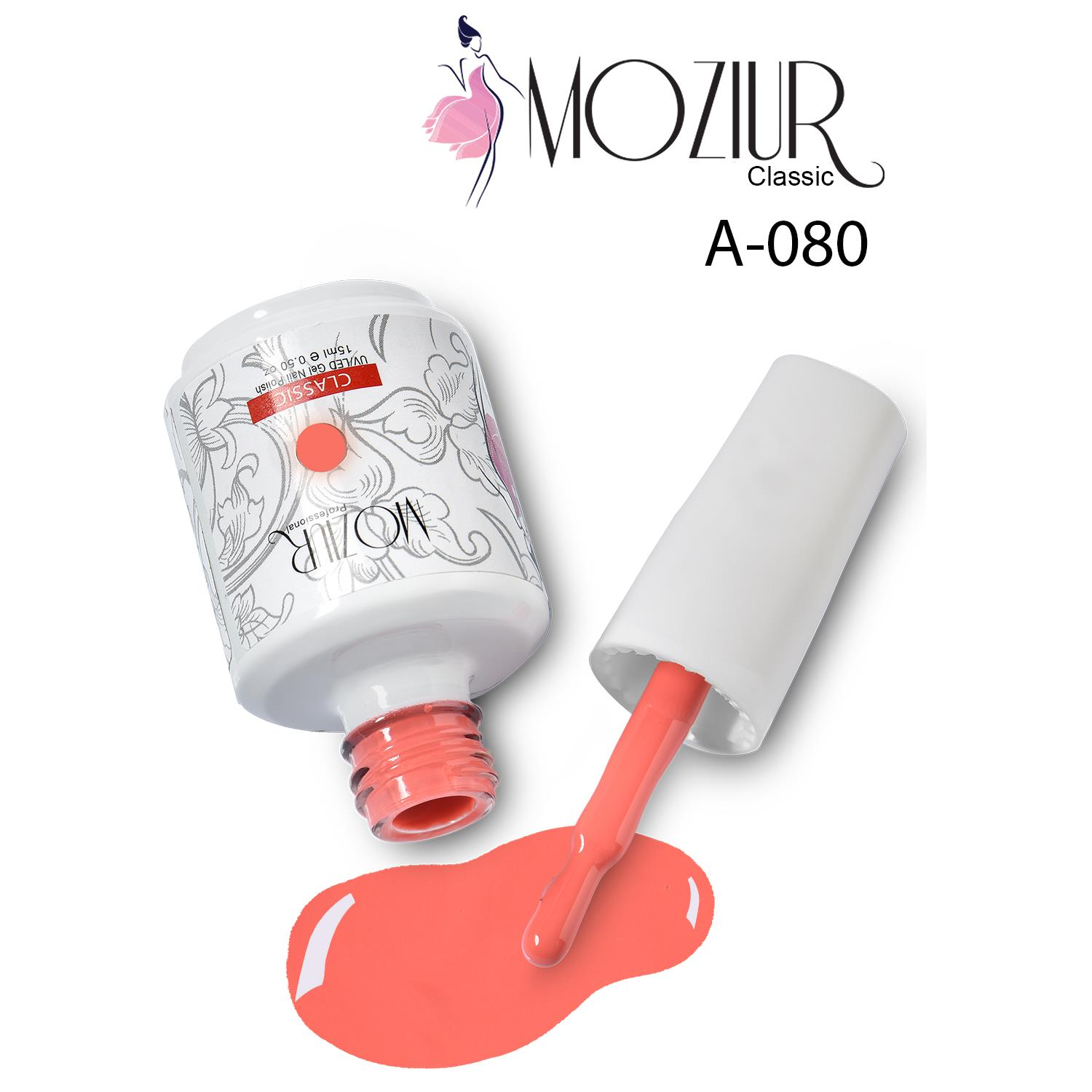 MOZIUR UV Led Kalıcı Oje 15ml A080