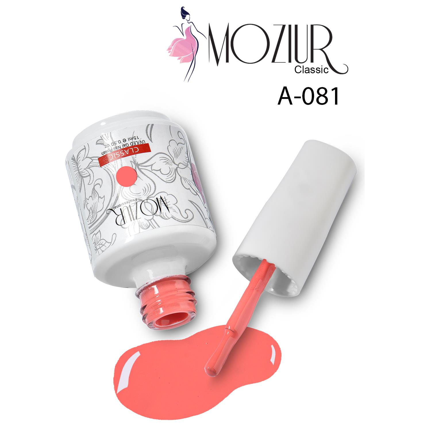 MOZIUR UV Led Kalıcı Oje 15ml A081