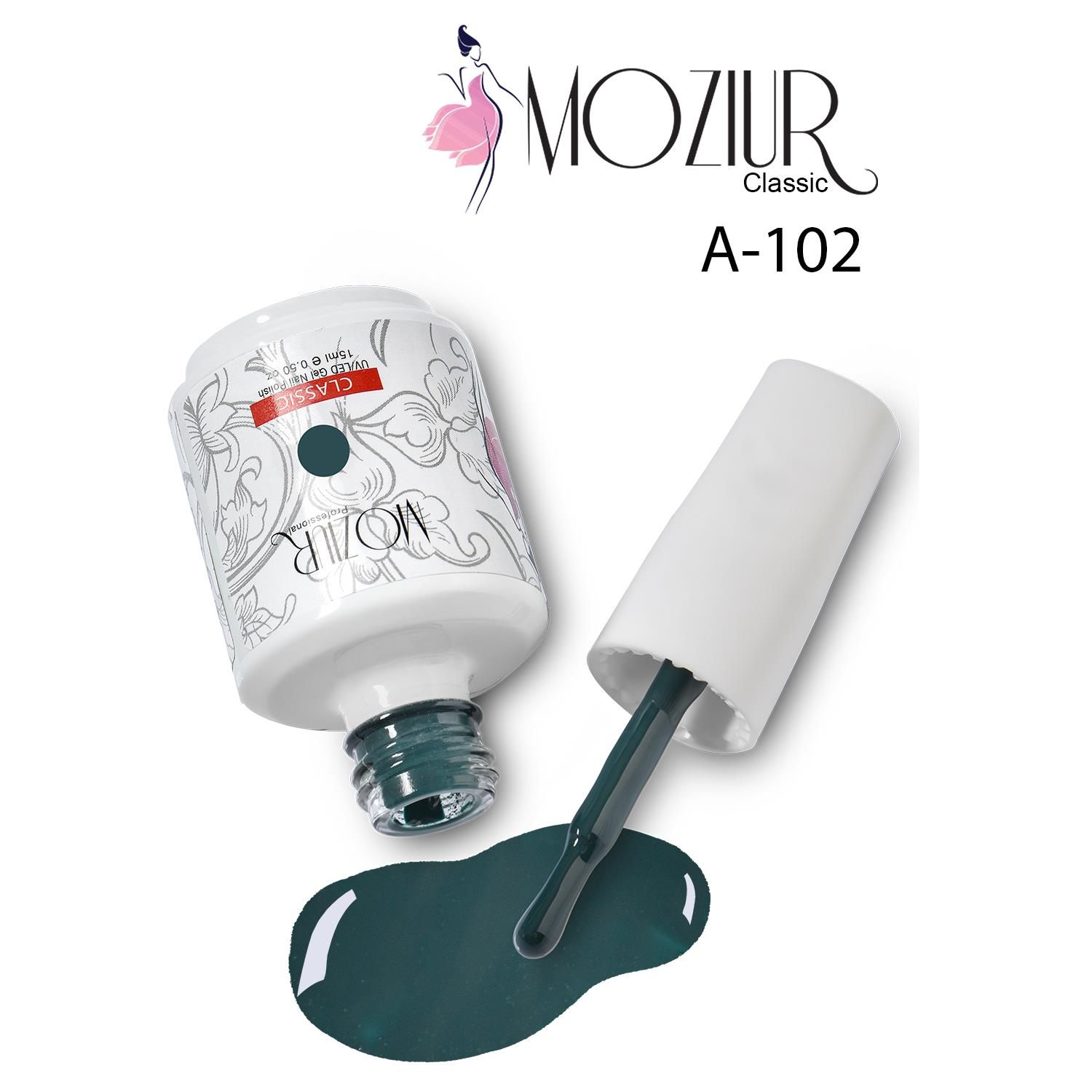 MOZIUR UV Led Kalıcı Oje 15ml A102