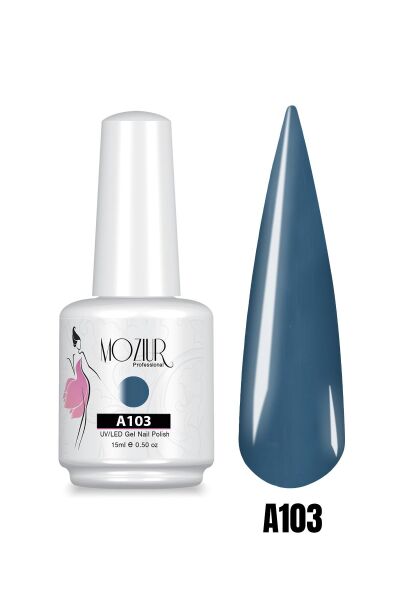 MOZIUR UV Led Kalıcı Oje 15ml A103