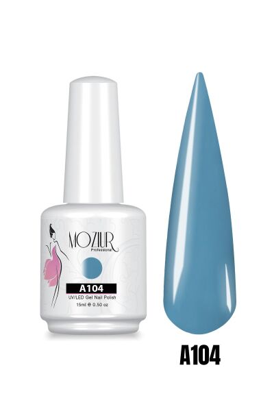 MOZIUR UV Led Kalıcı Oje 15ml A104